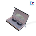 customized cosmetic mink eyelashes 3d packaging boxes with logo